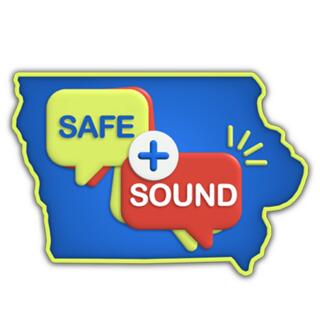 Safe+Sound Iowa logo